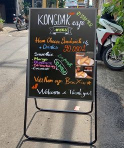 bảng menu gỗ 70x90cm