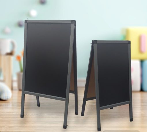 Bảng Menu 2 mặt khung nhôm tĩnh điện 50x90cm